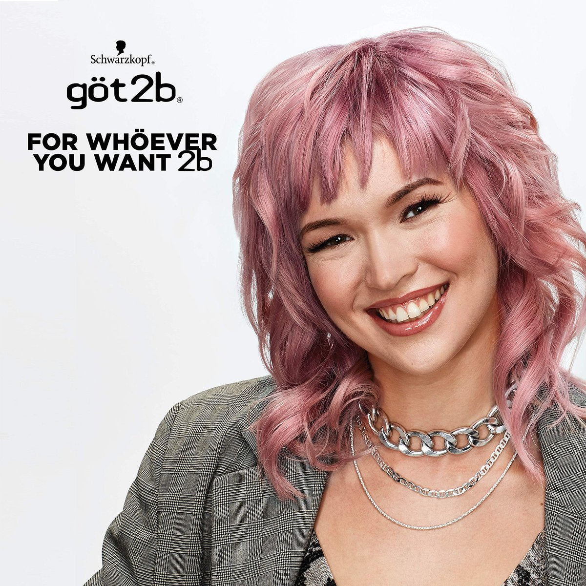 Got2b Metallics Permanent Hair Color - M84 Sakura Pink (1 Count) Avelisse
