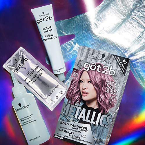 Got2b Metallics Permanent Hair Color - M84 Sakura Pink (1 Count) Avelisse