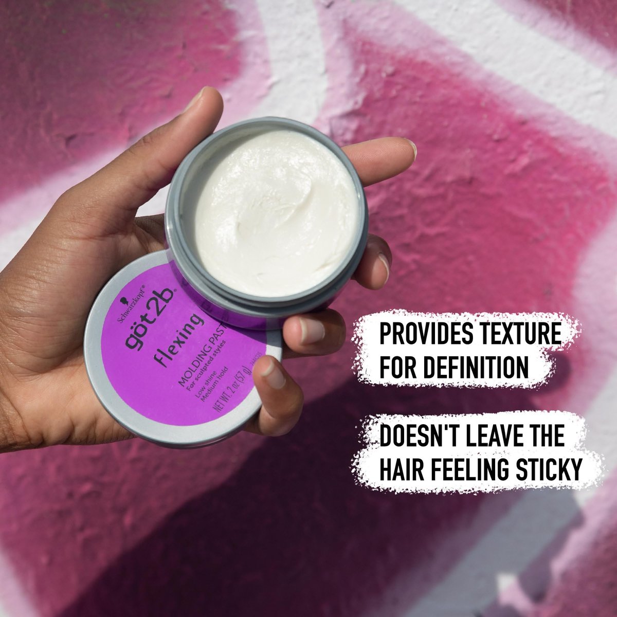 Got2B Flexing Molding Paste – 2 oz Strong Hold & Flexible Styling - görsel 7