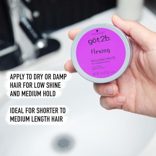Got2B Flexing Molding Paste – 2 oz Strong Hold & Flexible Styling - görsel 10