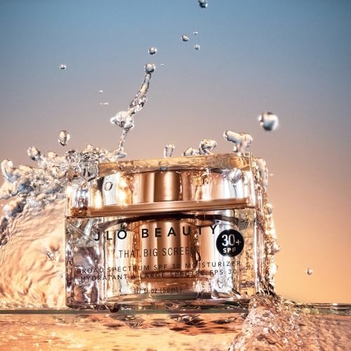 JLO BEAUTY That Big Screen Broad Spectrum SPF 30 Face Moisturizer, Lightweight Daily Hydrating Sunscreen with Hyaluronic Acid & Antioxidants, 1.7 FL Oz Avelisse