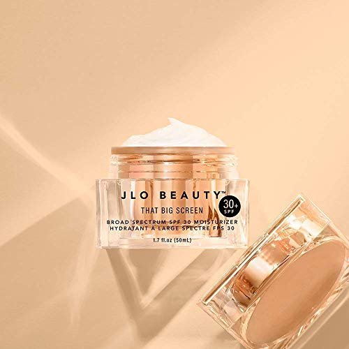 JLO BEAUTY That Big Screen Broad Spectrum SPF 30 Face Moisturizer, Lightweight Daily Hydrating Sunscreen with Hyaluronic Acid & Antioxidants, 1.7 FL Oz Avelisse
