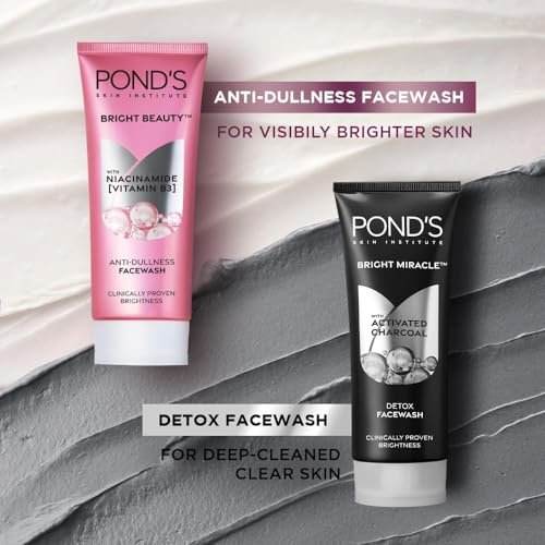POND'S Bright Miracle Activated Charcoal Detox Facewash 200g – Deep Clean & Brighten - görsel 13