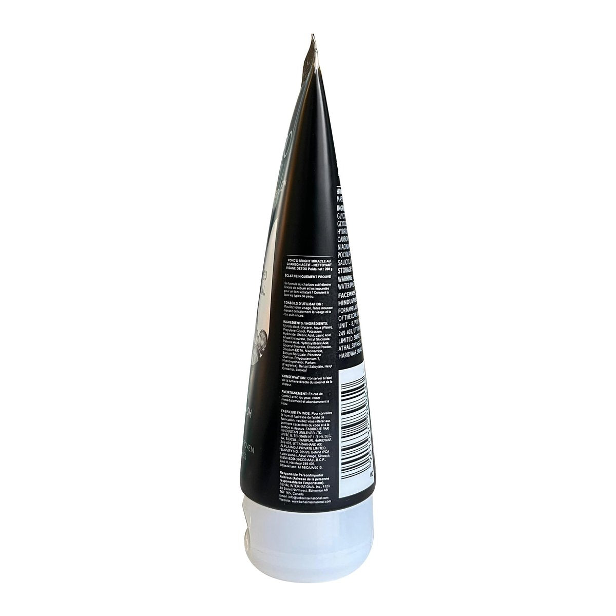 POND'S Bright Miracle Activated Charcoal Detox Facewash 200g – Deep Clean & Brighten - görsel 4