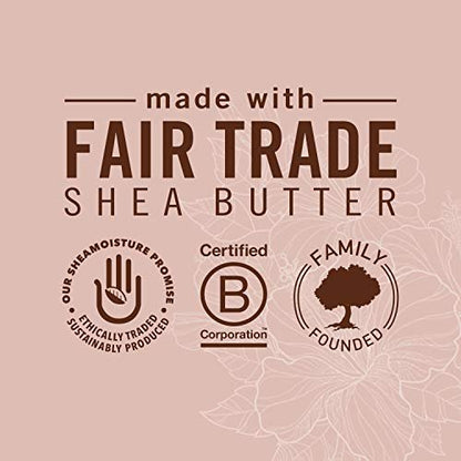 SheaMoisture Kids Extra Moisturizing Detangler, 2-In-1 Curl & Shine Coconut Hibiscus Shampoo & Conditioner, and Curling Butter Cream for Curly Hair (3 Count) Avelisse