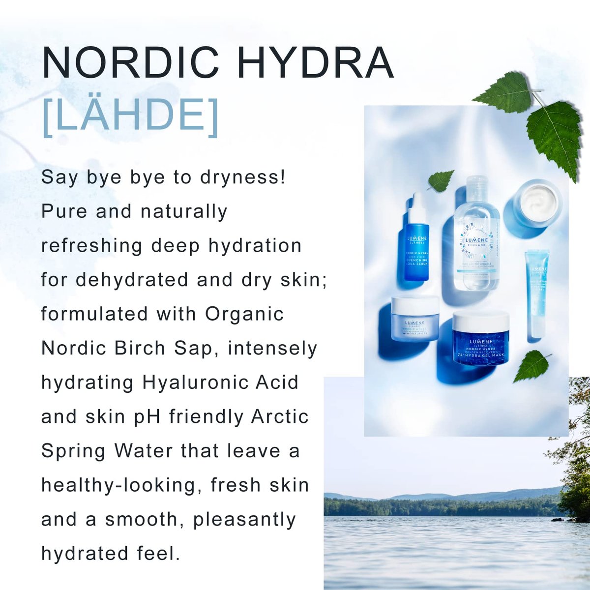 Lumene Nordic Hydra Moisturizing Prebiotic Oil-Cocktail - Nurturing Bi-Phase Face Oil for Dehydrated Skin & Skin Barrier Repair, Essential Nordic Mix & Hydrating Oil for Dry Skin, 30ml - görsel 9