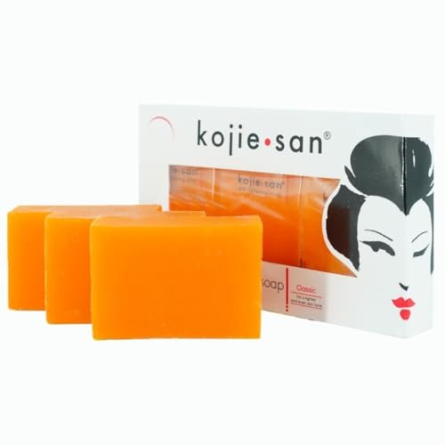 Kojie San Skin & Body Soap – Original Kojic Acid Soap Bar with Coconut & Tea Tree Oil – 3 x 65g Bars - görsel 2