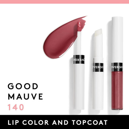 Covergirl Outlast All-Day Lip Color with Moisturizing Topcoat - New Neutrals - Good Mauve (Pack of 1)