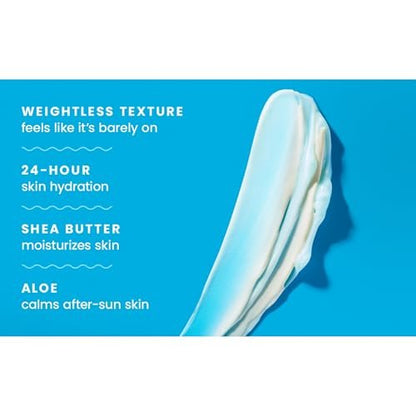 Hawaiian Tropic Weightless Hydration After Sun Lotion with Aloe, 6 Fl Oz Twin Pack - After Sun Moisturizer Avelisse
