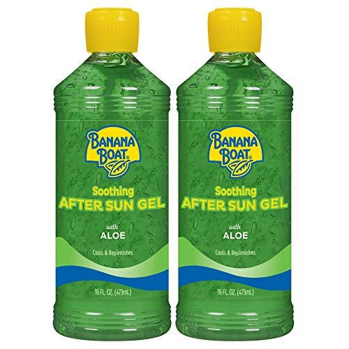 Banana Boat Soothing After Sun Gel with Aloe Twin Pack – 16 fl oz Each, Sunburn Relief & After Sun Care - görsel 2