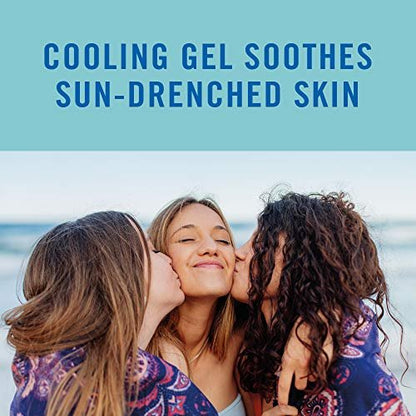 Banana Boat Soothing After Sun Gel with Aloe Twin Pack – 16 fl oz Each, Sunburn Relief & After Sun Care