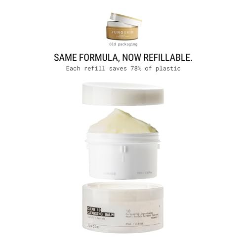 JUNO & Co. Clean 10 Cleansing Balm - 10 Ingredient Makeup Remover, 85g/3.0oz Avelisse