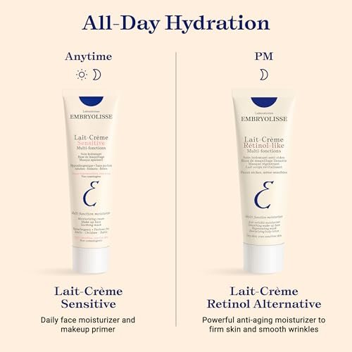 Embryolisse Lait Creme Concentre Sensitive Face Moisturizer and Makeup Primer, Hypoallergenic Fragrance-Free Face Cream with Aloe Vera and Shea Butter, 3.38 Fl Oz - görsel 15