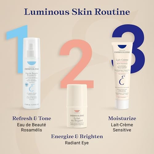 Embryolisse Lait Creme Concentre Sensitive Face Moisturizer and Makeup Primer, Hypoallergenic Fragrance-Free Face Cream with Aloe Vera and Shea Butter, 3.38 Fl Oz - görsel 13