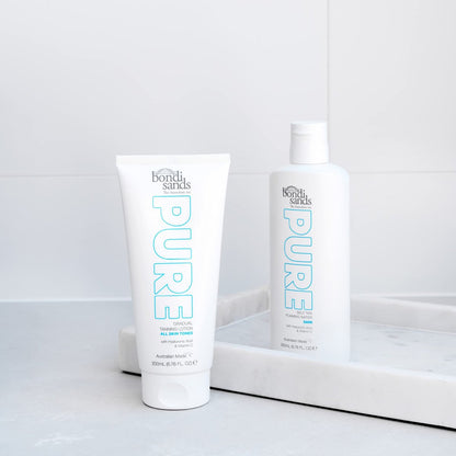 Bondi Sands PURE Gradual Tanning Lotion – Hydrating Hyaluronic Acid, Fragrance Free, Vegan, Cruelty Free, 200 mL Avelisse