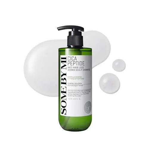 SOME BY MI Cica Peptide Derma Scalp Shampoo – Strengthening & Hydrating Shampoo for Thinning Hair & Sensitive Scalp – Korean Haircare 9.63 fl oz Avelisse