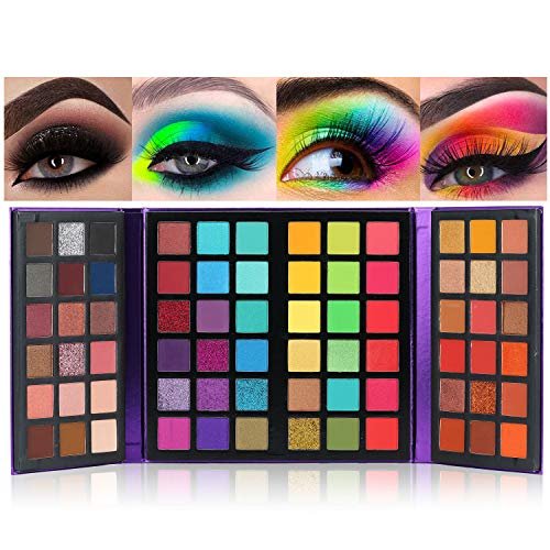 BestLand 72 Colors Ultra Secret Eyeshadow Palette – Matte, Shimmer & Glitter Nude Makeup Palette - görsel 2