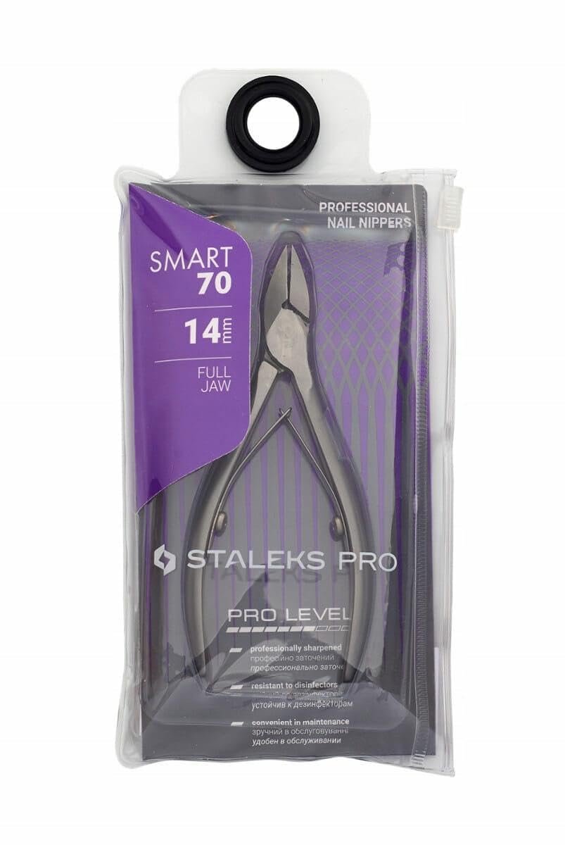 STALEKS PRO Smart 70 14mm Professional Nail Nippers – High Alloy Stainless Steel Nippers for Manicure & Pedicure - görsel 15
