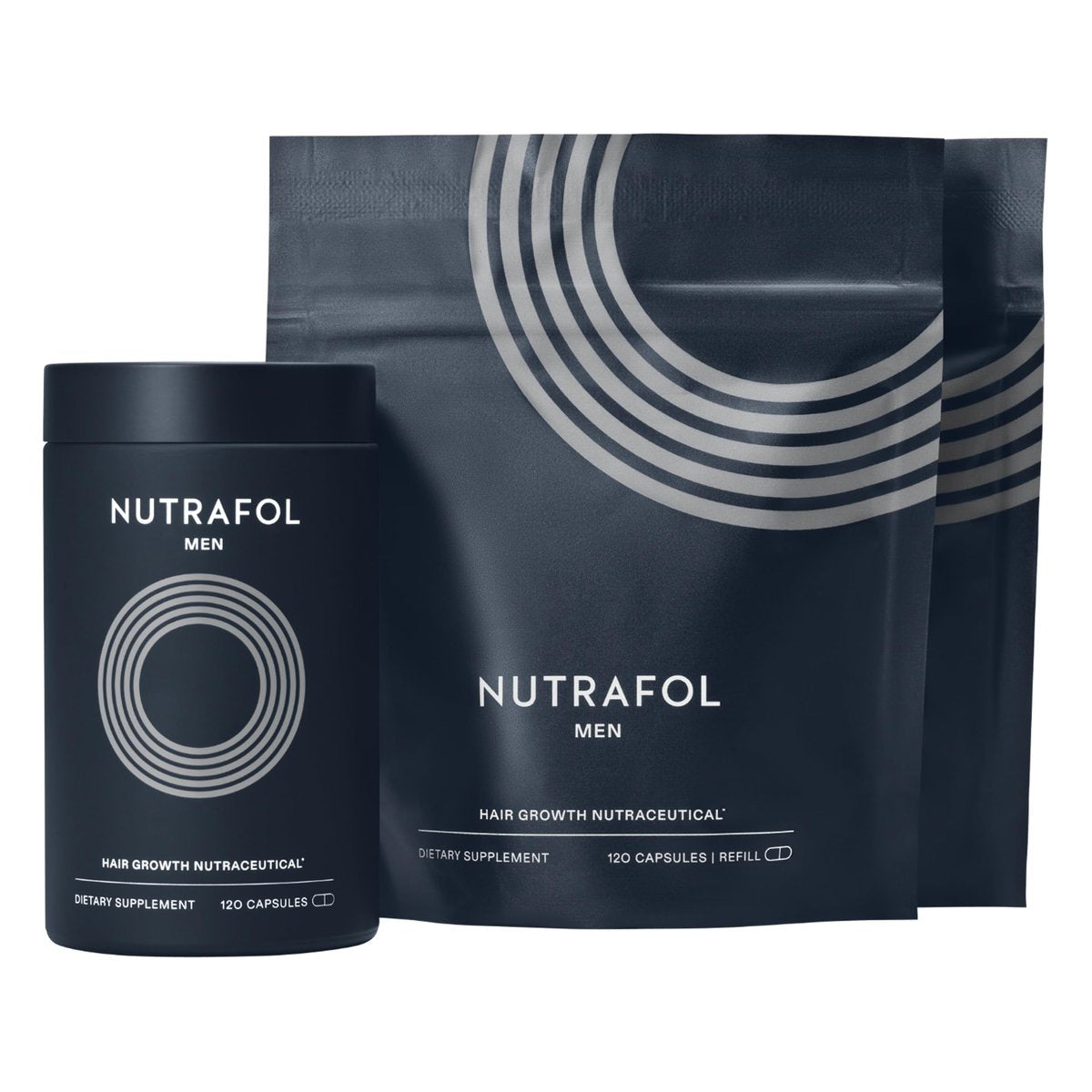 Nutrafol Men's Hair Growth Supplements – Clinically Tested for Thicker Hair & Scalp Coverage – Dermatologist Recommended – 3 Month Supply (Pack of 3) Avelisse