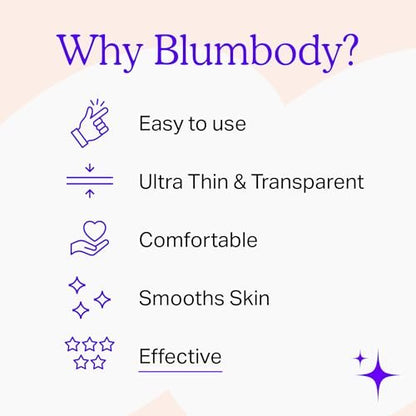 BLUMBODY Smile Line Patches – Face Wrinkle Patches for Fine Lines Around Mouth & Between Eyes – Non-Silicone Anti-Wrinkle Facial Tape – Comfortable Overnight Use (90-Day Supply) Avelisse