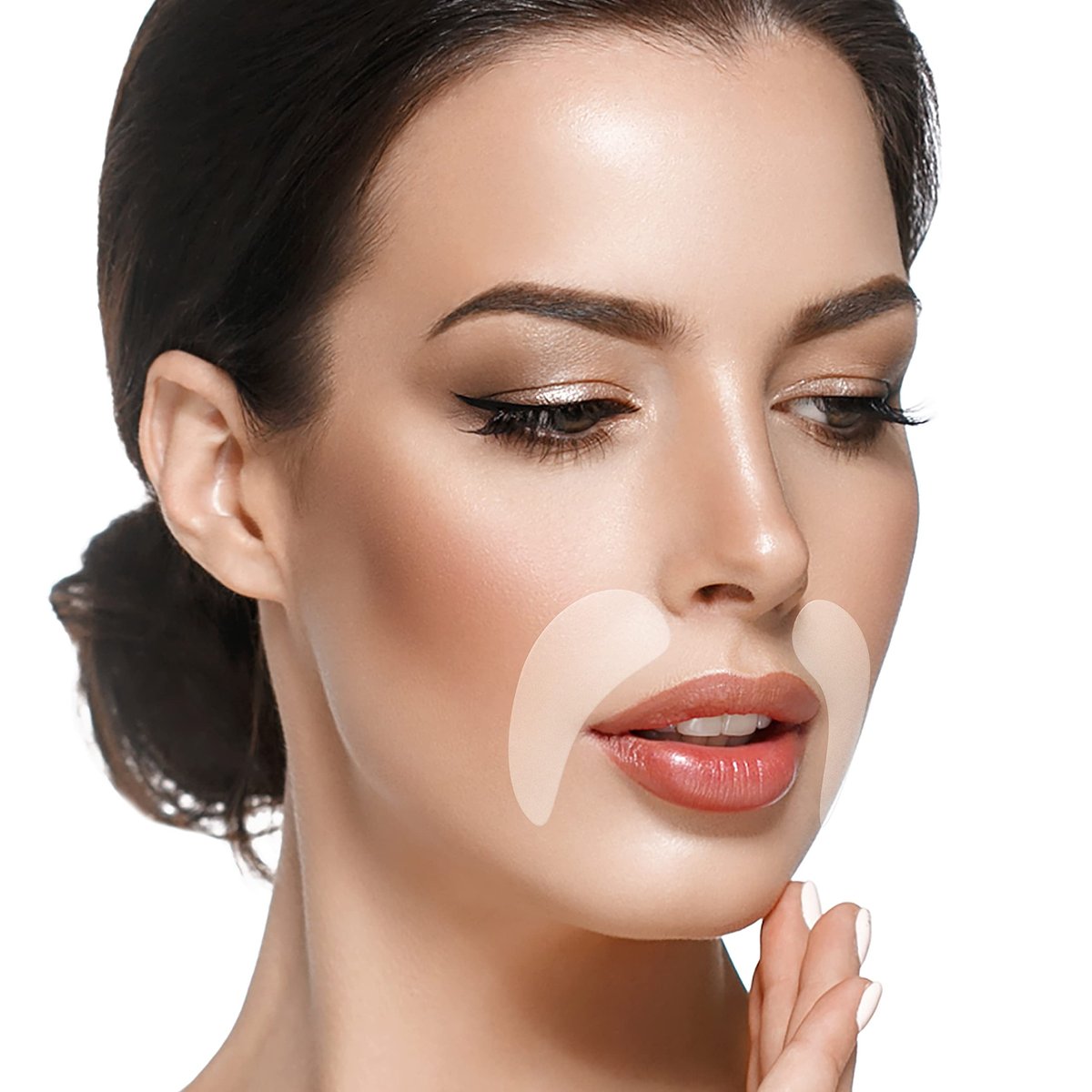 BLUMBODY Smile Line Patches – Face Wrinkle Patches for Fine Lines Around Mouth & Between Eyes – Non-Silicone Anti-Wrinkle Facial Tape – Comfortable Overnight Use (90-Day Supply) Avelisse