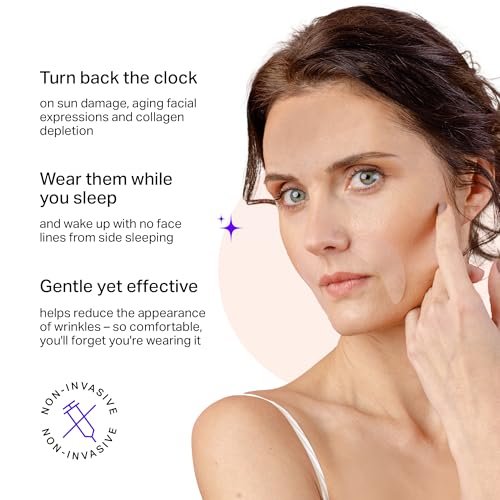 BLUMBODY Smile Line Patches – Face Wrinkle Patches for Fine Lines Around Mouth & Between Eyes – Non-Silicone Anti-Wrinkle Facial Tape – Comfortable Overnight Use (90-Day Supply) Avelisse