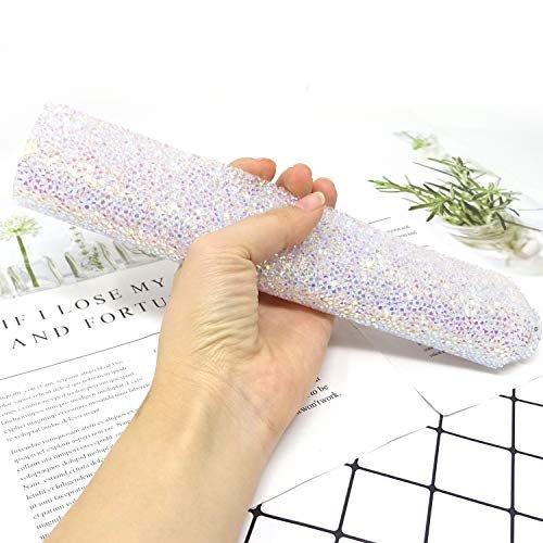 Glitter Nail Art Table Mat | Shiny Manicure Desk Pad & Hand Rest Pillow (15.5x9.4 Inch) - görsel 11