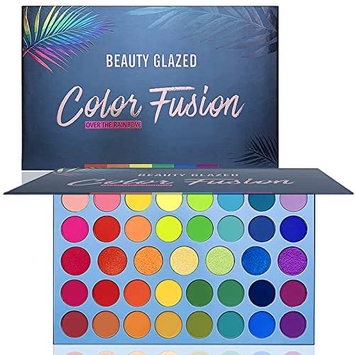 Color Fusion Eyeshadow Palette - 39 Highly Pigmented Shades, Pink Purple Matte & Shimmer, Blendable Waterproof Eye Shadow, Long-Lasting, Cruelty-Free Makeup Palette for All Skin Tones - görsel 2