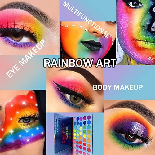 Color Fusion Eyeshadow Palette - 39 Highly Pigmented Shades, Pink Purple Matte & Shimmer, Blendable Waterproof Eye Shadow, Long-Lasting, Cruelty-Free Makeup Palette for All Skin Tones - görsel 8
