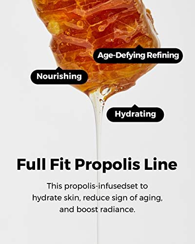 COSRX Honey Glow Kit - Korean Skin Care Set with Propolis Facial Toner, Serum & Cream, Mini Travel Essentials, Deep Moisture, Hydration, Nourishment, Travel Size Gift Set Avelisse