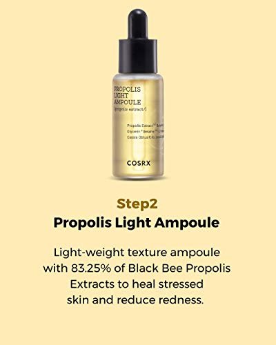 COSRX Honey Glow Kit - Korean Skin Care Set with Propolis Facial Toner, Serum & Cream, Mini Travel Essentials, Deep Moisture, Hydration, Nourishment, Travel Size Gift Set Avelisse