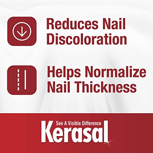 Kerasal Renewal Nail Repair Solution with Tea Tree Oil - 0.33 oz - Restore Discolored & Damaged Nails - görsel 11