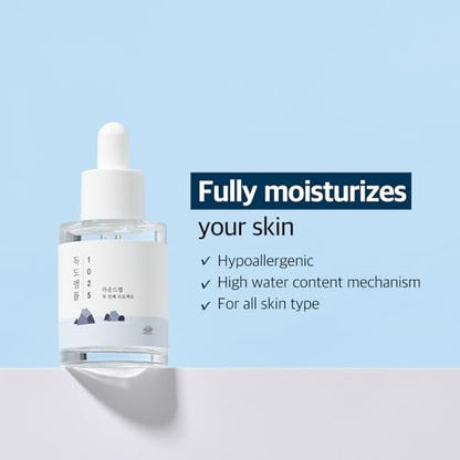 ROUND LAB 1025 Dokdo Ampoule 45g Hydrating Skin Serum - Lightweight Moisturizer Avelisse