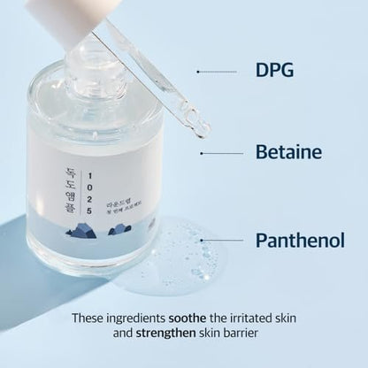 ROUND LAB 1025 Dokdo Ampoule 45g Hydrating Skin Serum - Lightweight Moisturizer Avelisse