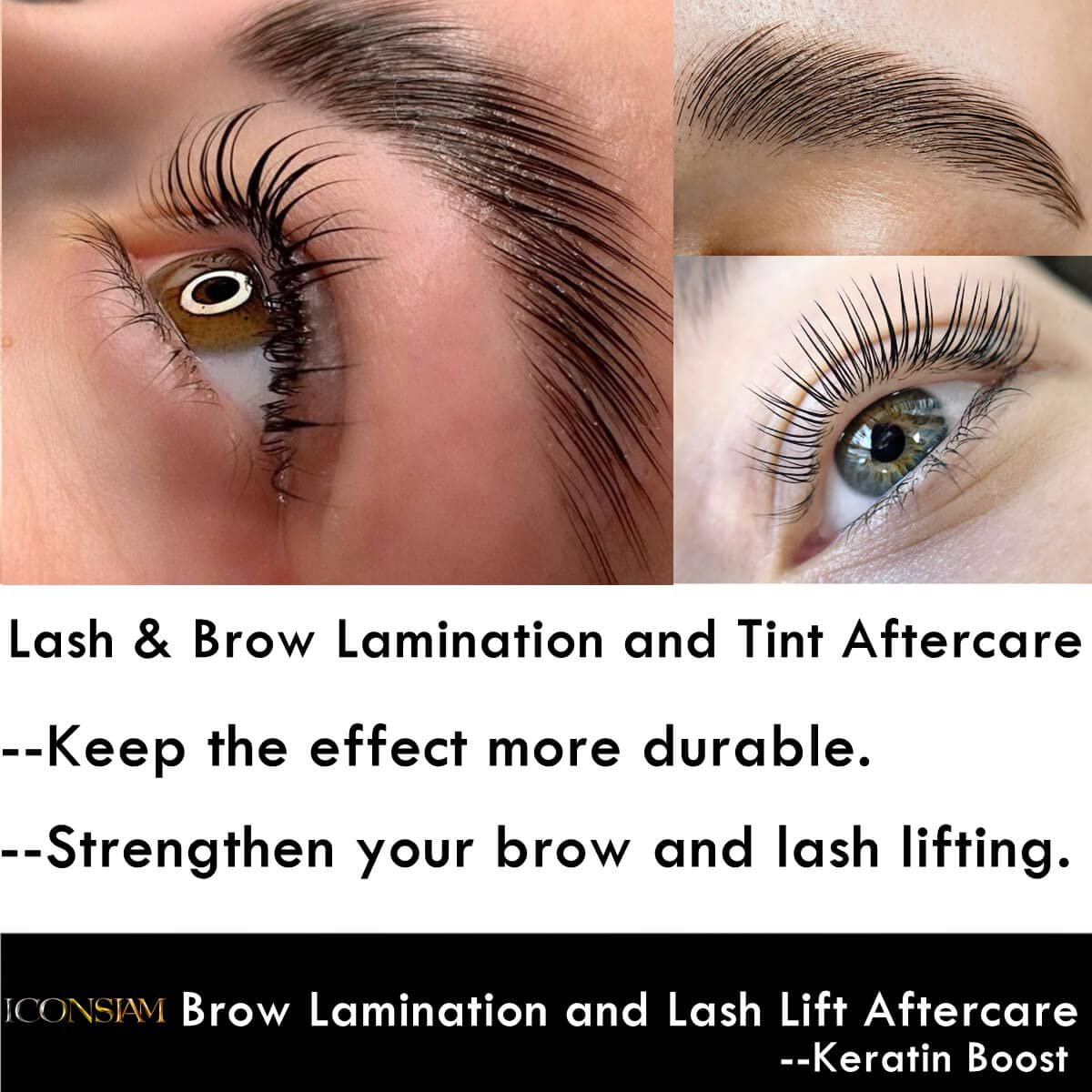 Brow Lamination & Lash Lift Nutrition Clear Aftercare - Keratin Boost for Neat Brows & Lashes (8 Weeks) Avelisse