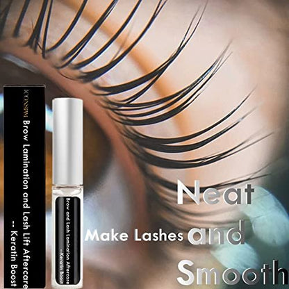 Brow Lamination & Lash Lift Nutrition Clear Aftercare - Keratin Boost for Neat Brows & Lashes (8 Weeks) Avelisse
