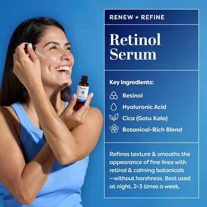 TruSkin Face Serum Trio: Vitamin C, Retinol & Hyaluronic Acid Anti-Aging Serums for Face - AM, PM & All-Day Skincare Routine Avelisse
