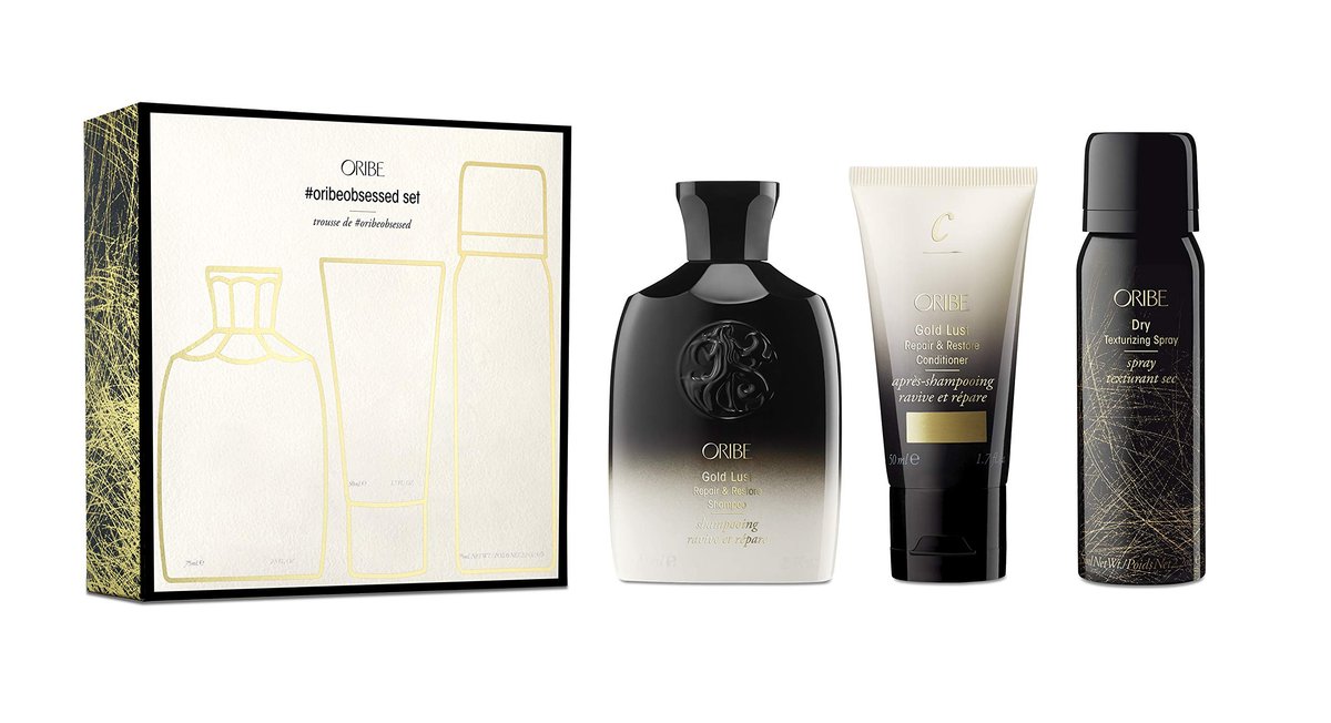 Oribe Obsessed Shampoo & Conditioner Set – 3-Piece Hair Care Collection for Luxurious Shine Avelisse