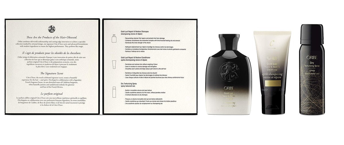 Oribe Obsessed Shampoo & Conditioner Set – 3-Piece Hair Care Collection for Luxurious Shine Avelisse