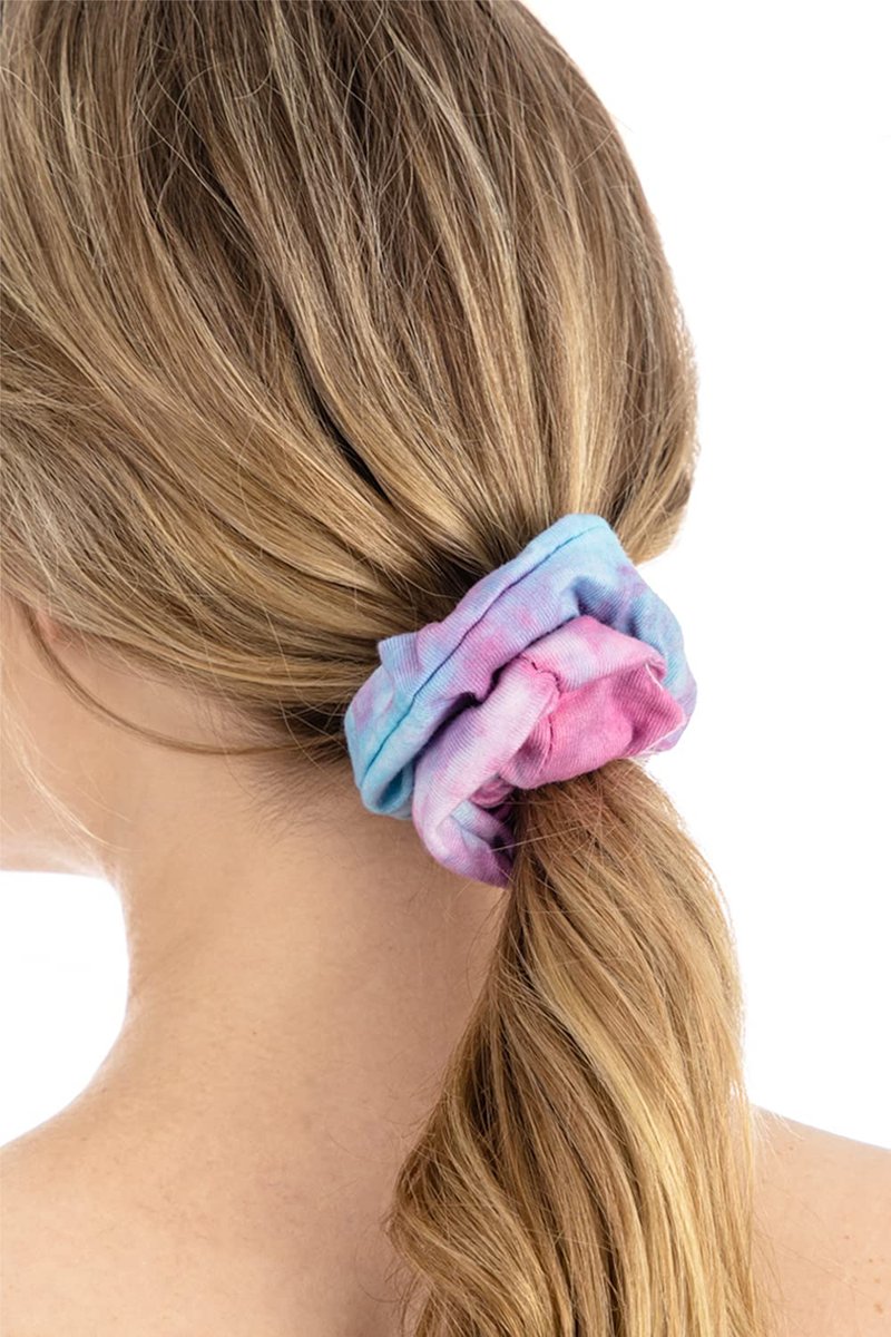 IVARYSS 20-Pack White Cotton Scrunchies for Tie Dye, DIY Bow Scrunchies & Headbands – Soft Hair Ties for Girls and Women - görsel 11