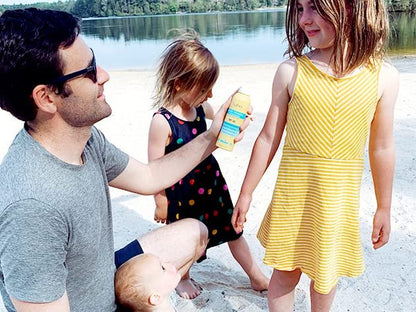 Babo Botanicals Super Shield Mineral Sunscreen Spray SPF 50 - Natural Zinc Oxide & Titanium Dioxide - Extra Sensitive Skin - Water Resistant - Vegan - Fragrance-Free - Air-Powered Spray - For All Ages Avelisse