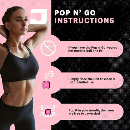 Jawzrsize Jaw Exerciser for Women - Double Chin Reducer & Facial Toner for a Younger, Healthier Look (Ladies Kit) Avelisse