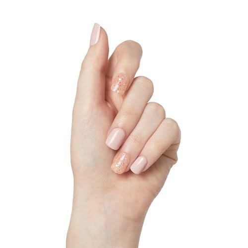 Kiss imPRESS No Glue Press On Nails - Dorothy Design, Short Squoval, Pink & Silver, 30 Nails - görsel 4