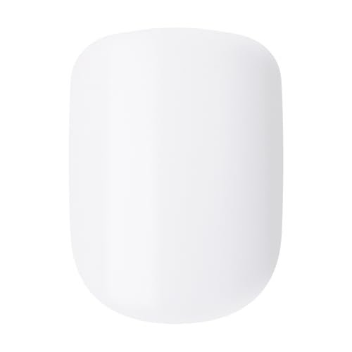 Kiss imPRESS No Glue Mani Press On Nails - Frosting White Short Squoval - 30 Nails + Tools - görsel 9