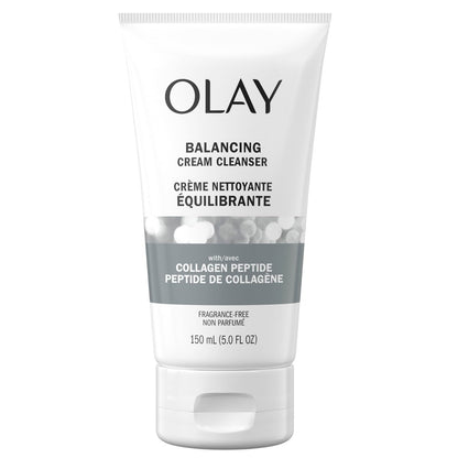 Olay Regenerist Collagen Peptide 24 Face Wash, Fragrance-Free, 150 mL