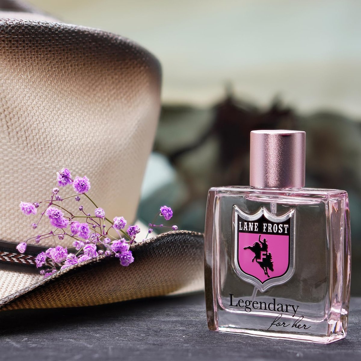 Lane Frost Legendary For Her Perfume | Western-Inspired Women's Fragrance with Plum, Vanilla, and Amber | Long Lasting Feminine Perfume Spray Avelisse