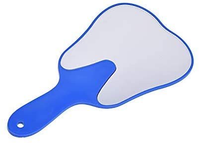 ORILAO 6-Pack Dental Tooth Mirrors with Shaped Handle – Plastic Handheld Mirrors for Home and Professional Use - görsel 9
