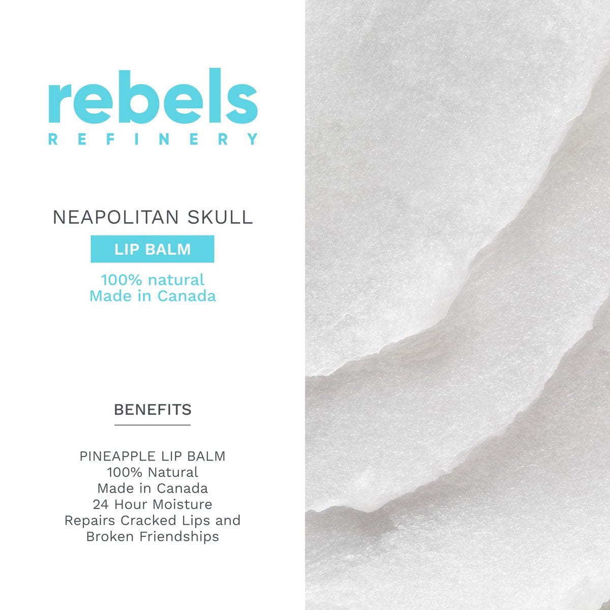 Rebels Refinery 3-Piece Pineapple-Shaped Lip Balm Bundle - Multicolor Avelisse