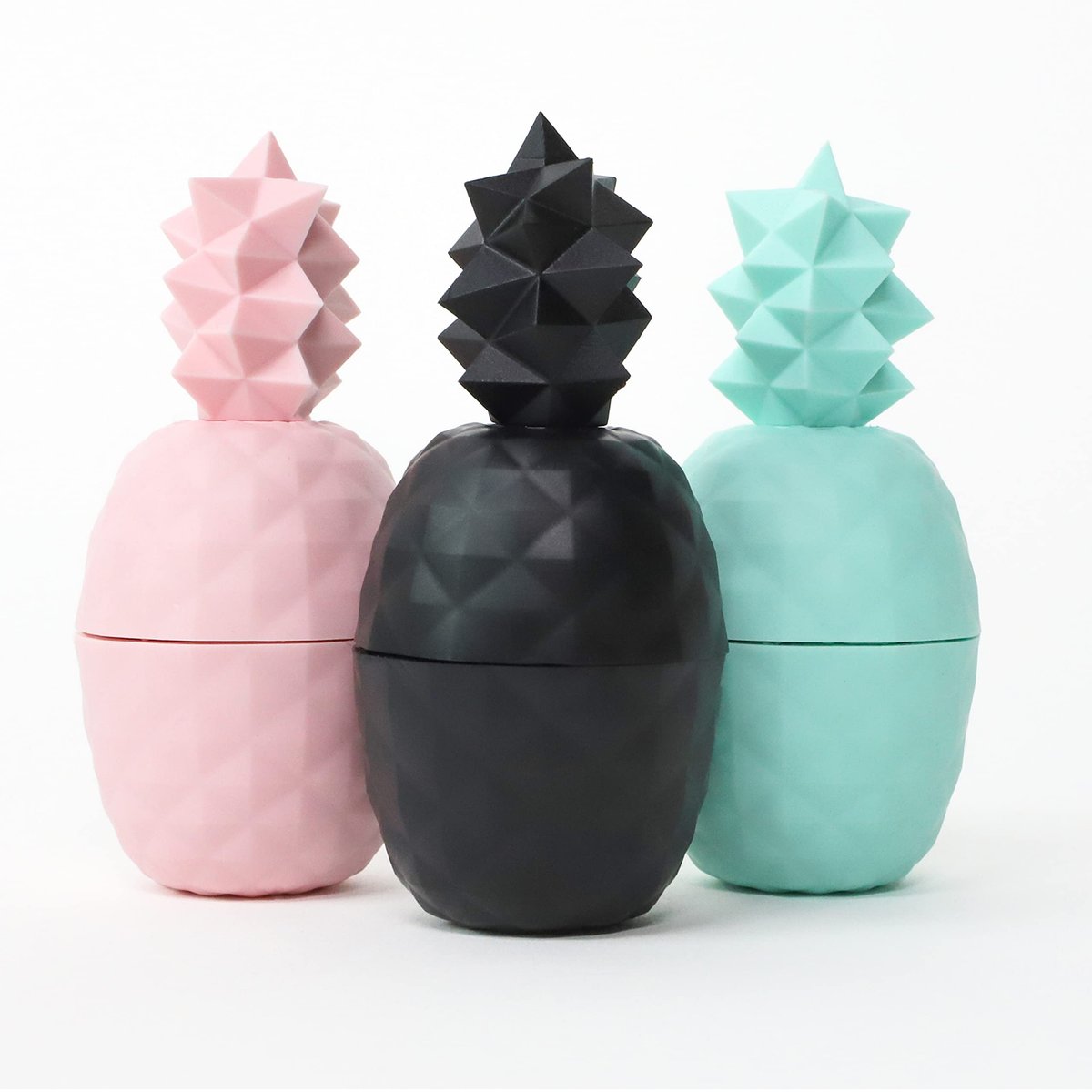 Rebels Refinery 3-Piece Pineapple-Shaped Lip Balm Bundle - Multicolor Avelisse