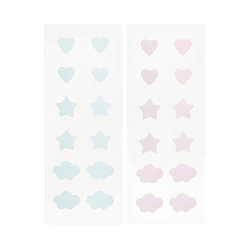 The Crème Shop Cotton Candy Skin Hydrocolloid Acne Patches - Pimple Treatment with Salicylic Acid & Witch Hazel - 3 Sizes, 72 Patches - görsel 8